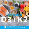 Vitamin D3 K2-100 Kapseln von BIOHERBA | Hochdosiertes Supplement für