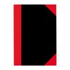 Stylex 29114 A4 Sqaured DIN Exercise Book - Black/Red