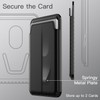 JETech Cartera Magnética, Compatible con MagSafe, Negro