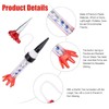 BuyWeek Golf Tees, 4 Pieces Magnetic Plastic Golf Tee Set