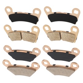 Mabutingti Front and Rear Brake Pads Sintered for Polaris RZR 800 S-800 570 S-570 2-Seater Only