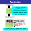 2LR44 Replaces CR1/3N 1/3N DL1/3N 3V Batteries (do NOT fit