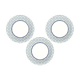 Heavy Duty Disposable Appetizer and Dessert Paper Plates, Small Plate 6 7/8" (44 ct) (Pack of 3)