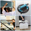 Gotsblock 2 Pack Glass Suction Cups with Metal Handle -