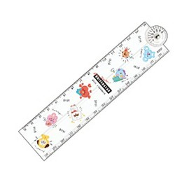 Kamio Japan BT21 Folding Ruler with Protractor [062184]