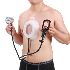 Cryxinty Pectus Excavatum Orthosis Brace, Pectus Excavatum Vacuum Bell， Sunken Sternum Brace for Adults and Child Physical Correction of Sunken Chest (Small)