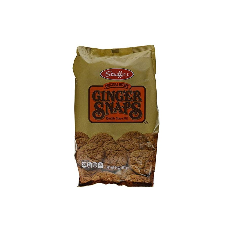 Stauffers Cookie Ginger Snap, Original, 14 Ounce (Pack of 3)