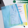 Koogel Koogel Dokumententasche A4, 12 Stk. A4 Datei Taschen mit