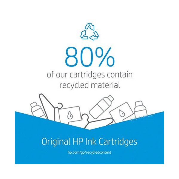 HP 63XL Tri-color Original Ink Cartridge (F6U63AN)