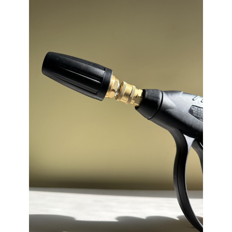 FGDCHNJ 1/4 inch Quick Connect Turbo Nozzle Universal for Pressure