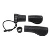 Left Electric Throttle 22.2mm, Bikes Throttle Grip, Non-Slip Half Twist
