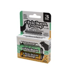 Chicken Poop® Lip Junk 3-Pack of Favorites