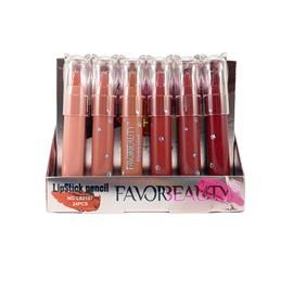 labiales en barra en tonos matte