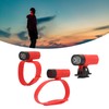 3Pcs USB Rechargeable Wrist Band Torch Wrist Ankle Light Flashlight