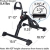 Vaunn Medical Under Desk Bike Pedal Exerciser with Electronic Display