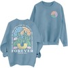 OCURHU Women Christian Sweatshirts Give Thanks To Ther Lord For