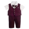 Dressy Daisy Baby Boy Suit Gentleman Wedding Outfit 4 Piece