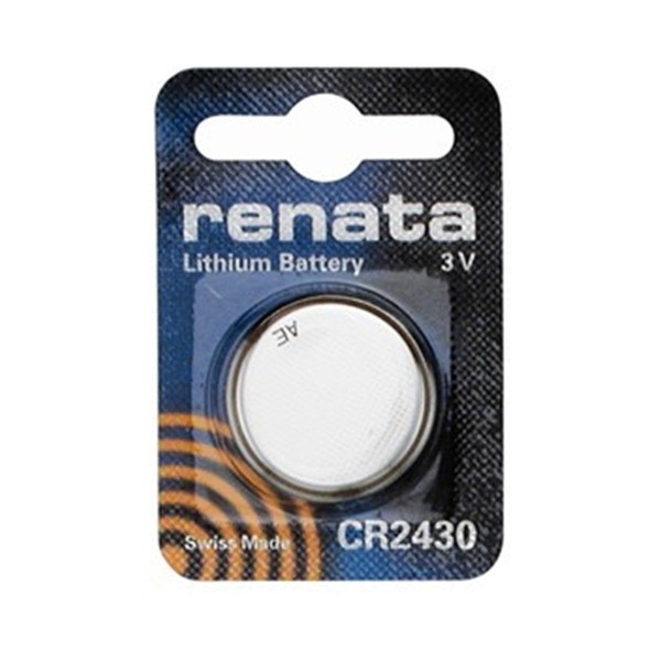 Single Type CR2430 Renata Batteries Swiss Lithium Battery
