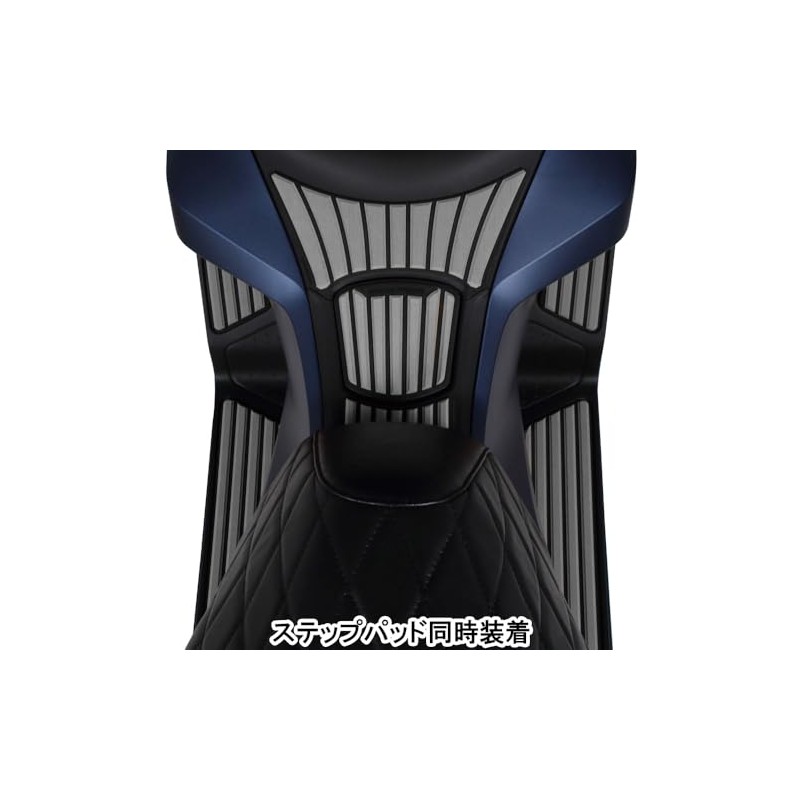 Special Parts Takekawa Center Pad Set (Dark Gray/Black) for PCX