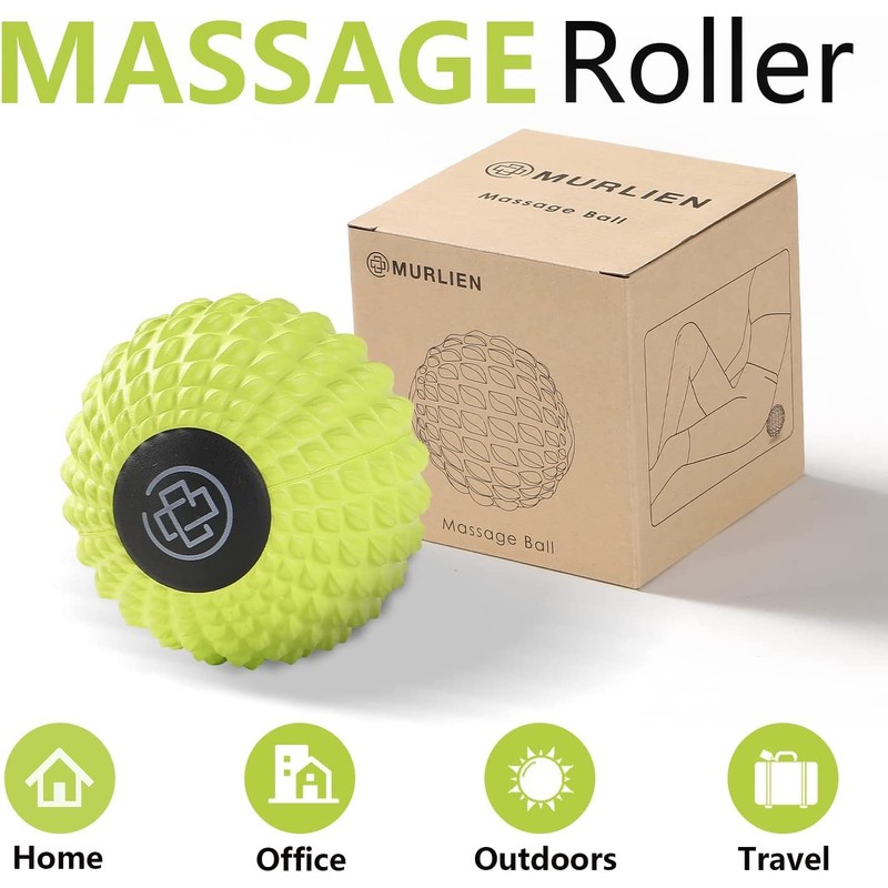 MURLIEN Massage Roller Ball, Deep Tissue Massager for Myofascial Release,