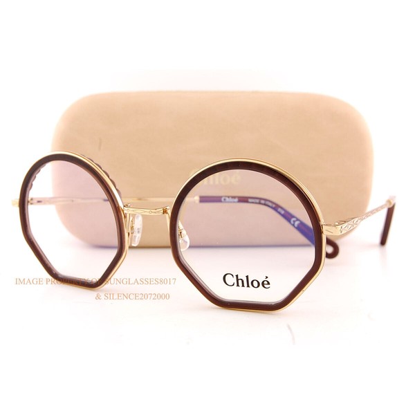 Brand New Chloe Eyeglass Frames CE 2143 210 Brown For Women 50mm