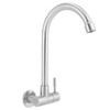G1/2 Sink Faucet Wall-in 360 Degree Rotating Water Tap Single