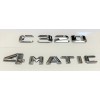 Unbranded #1 CHROME C320 + 4MATIC REPLACEMENT FOR MERCEDES REAR