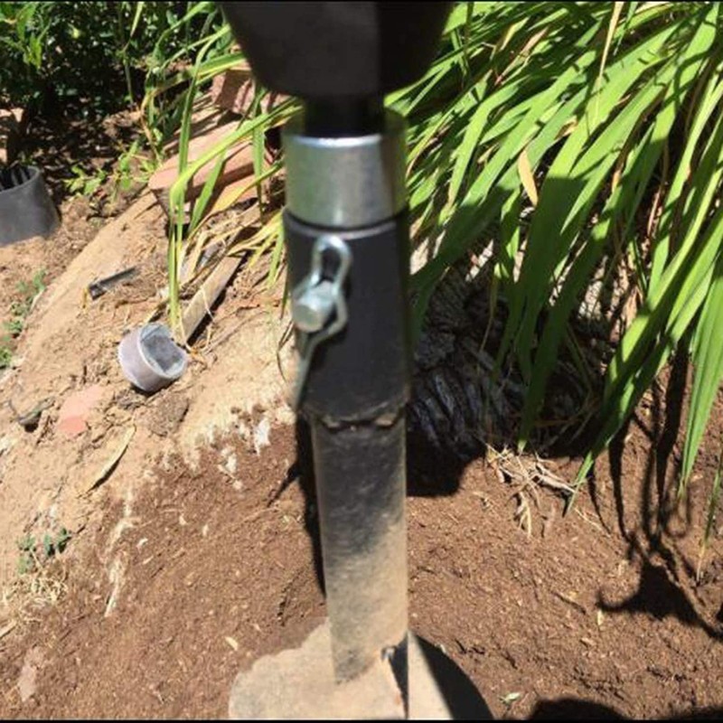 feedal Auger Drill Adapter, Ice Auger Adapter Thread Keyless Drill