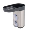 bremermann Stainless Steel Sink Organizer with Sponge Holder and Dish