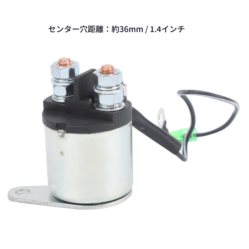 Gasoline Generator Relay Alloy Material Solenoid Starter Relay 2kw-3kw Generator