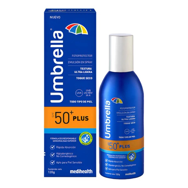Umbrella Plus Spray Spf 50+ Water Resistence