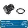 STPCTOU 4AN Male O-ring Boss Port Plug Seal Nut Block