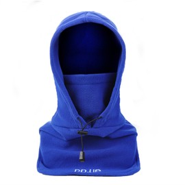 DD.UP MZ Balaclava Windproof Ski Mask Thermal Hood Heavyweight Winter Warm Motocycle Face Cover Hat for Mens Unise Blue