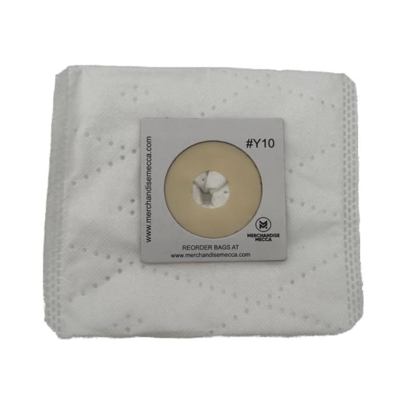 Premium Replacement Y10 Bags for Intervac Models CS-6, CS-8 &