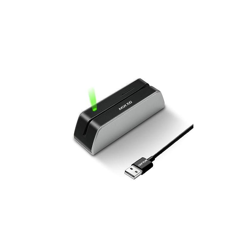 MSR X6 Magnetic Card Reader Writer USB 3-Track Swipe