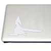Cosplay & Fan Gear Pyramid Head Gaming Vinyl Decal (White)