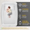 ELTOW Toddler Blow-Up Mattress with Sides, Inflatable Toddler Travel Bed