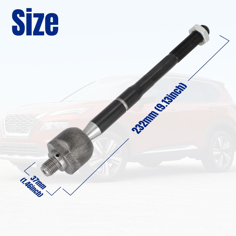 Front Inner Tie Rod End Premium Carbon Steel for Nissan