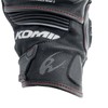 Komine GK-856 Motorcycle High Protective Leather Windproof Gloves HG Black