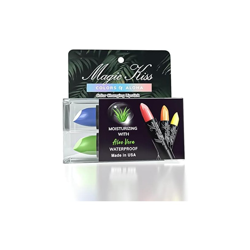 Magic Kiss- Juego de pintalabios mate que cambia de color,