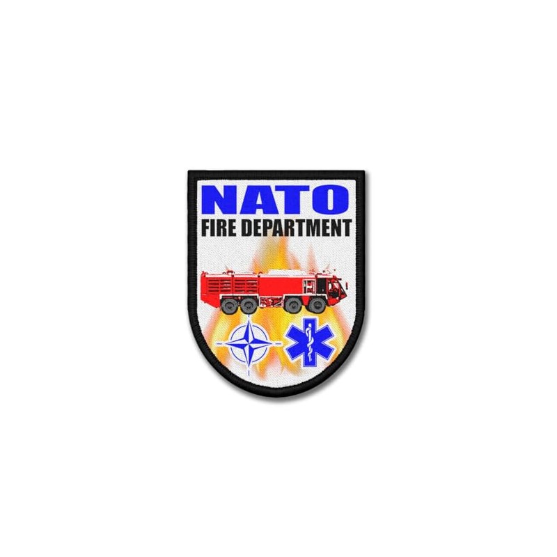 Copytec Patch NATO Fire Department Airfield Fire Engine #40320