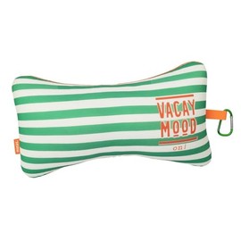 moses. Fernweh Vacay Mood Mini Reading Pillow - Neck Pillow for Travel with Practical Carabiner, Compact Pillow for Car, Plane and Beach Visit, Travel Pillow with Ergonomic Design