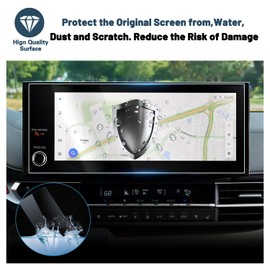 Ruiya Screen Protector for 2025 Toyota Sienna Accessories 2PCS Plastic Nano Films Compatible with 2025 Toyota Sienna XLE/XSE/Limited/Platinum/Woodland Edition - 12.3" Display Touchscreen(2Packs)