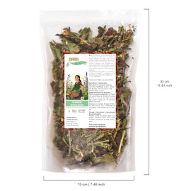 Borage (Borraja) Corn Hair (Pelo de Choclo) Wallflower (Alelí) Gum Arabic (Goma Arabica) Mix. Dehydrated Leaf 4 oz (115 gr.).