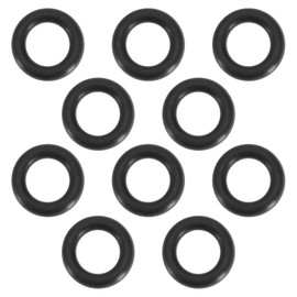 EMSea Pack of 10 O-Ring Rubber Seals Replacement Compatible with Aldi Workzone Pressure Washer O-Rings Pressure Washer Accessories Black