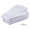 White Soft Cotton Gloves,Large Size for Work/Lining Glove,Coin Jewelry Silver