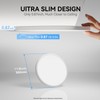 WKONCLDY 6PACK 3200lm LED Flush Mount Ceiling Light, Super Slim