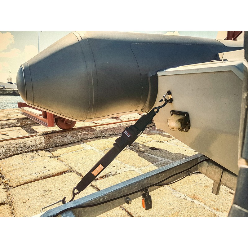 MAGMA 2 Tie Down Straps with Buckle and Hook 1.2