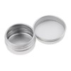 zalati Aluminum Jars Containers, 10 Pieces Refillable Aluminum Screw Lids