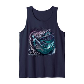Pagan Elder Tree Paganism Yin Yang Witch Tree of Magic Tank Top